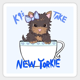 K9s take New Yorkie Magnet